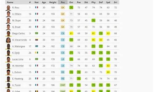 法甲球员数据库_法甲球员数据库官网